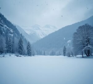 First Snowfall of the Season Transforms Kashmir’s Tourist Spots